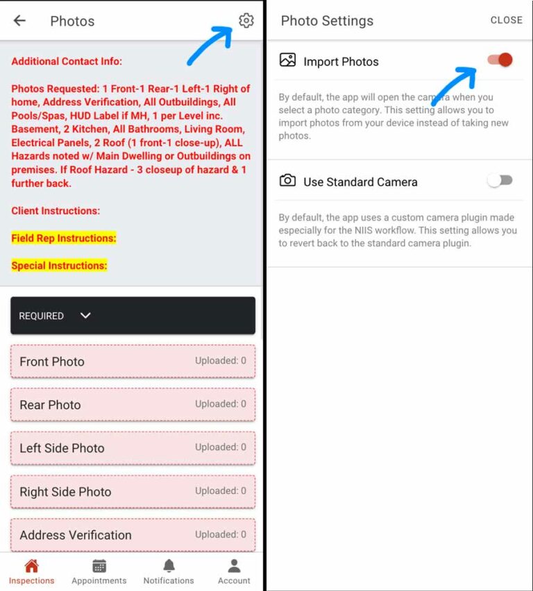 Import Photos National Insurance Inspection Services Import Photos National Insurance Inspection Services